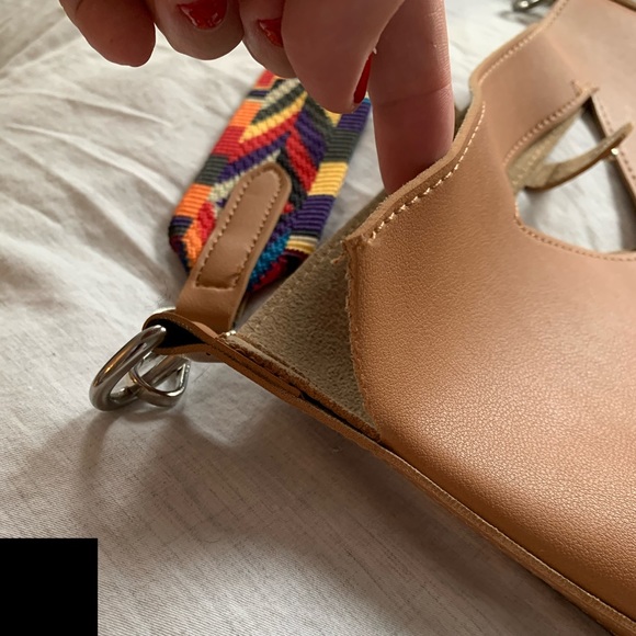 Tan shoulder tote bag - Picture 5 of 5